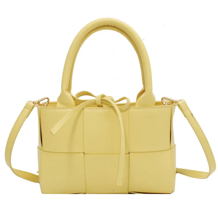 Petit sac à bandoulière à effet tressé pour femme - Lía