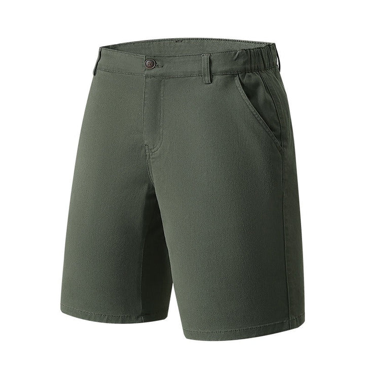 Short droit décontracté en tissu extensible pour hommes - Andrés