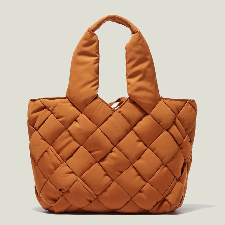 Sac à main en toile matelassée pour femme - Sara