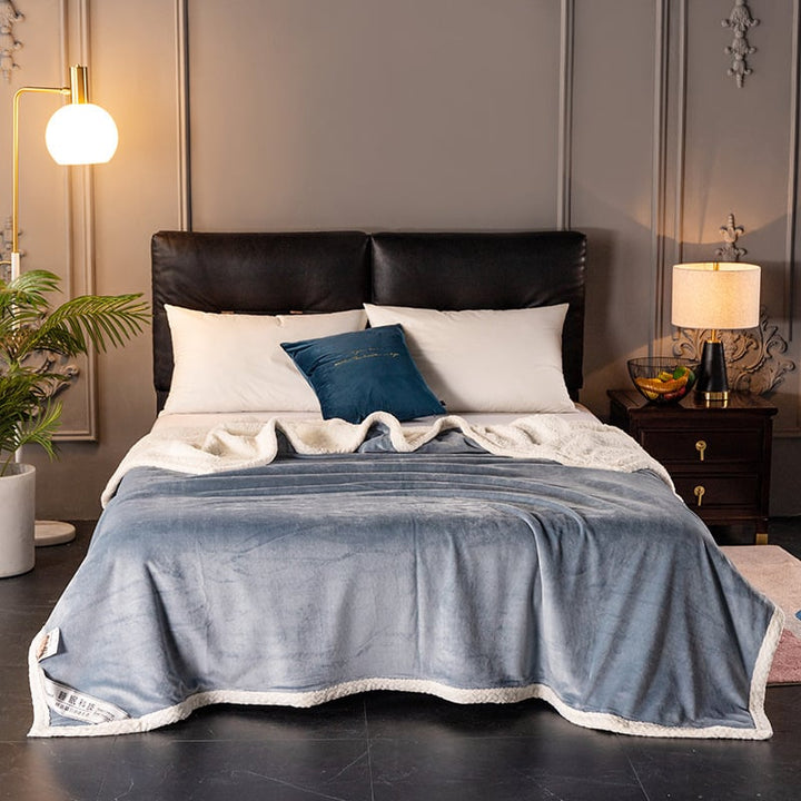 Couverture d'hiver luxueuse