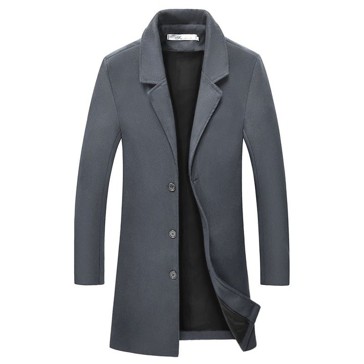 Manteau classique effet laine pour homme - Adrivan