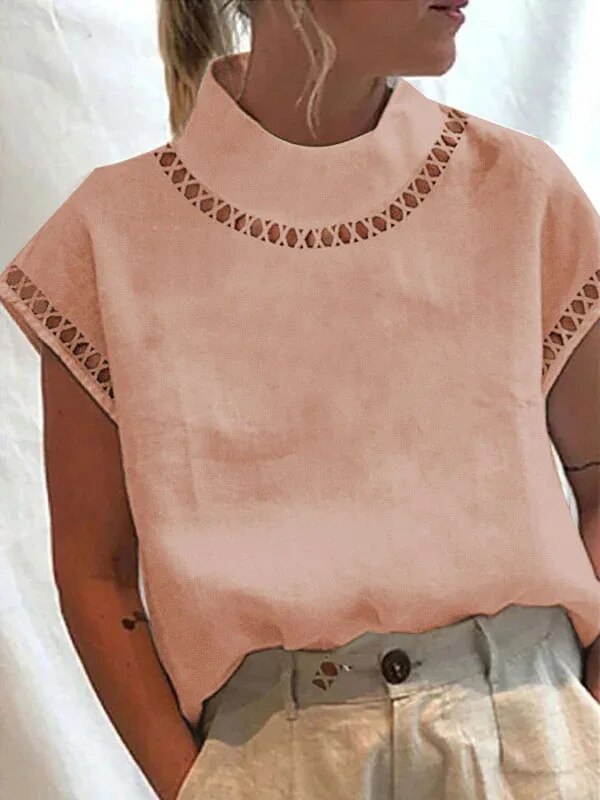 Marieky - Blouse vintage décontractée pour femme