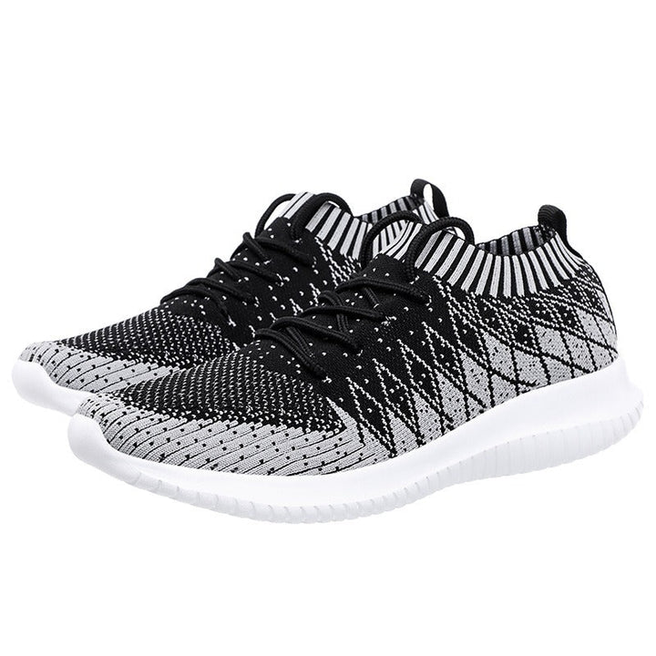 Chaussures de sport pour hommes en tissu respirant antidérapant noir - Kairo