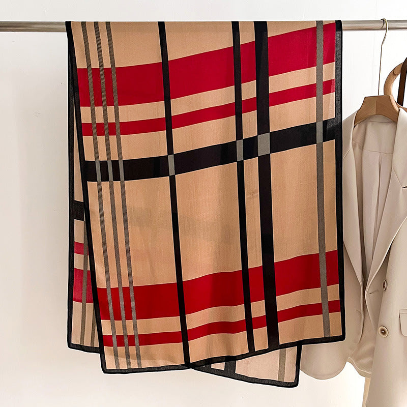 Écharpe légère en maille pour femmes - Raelin