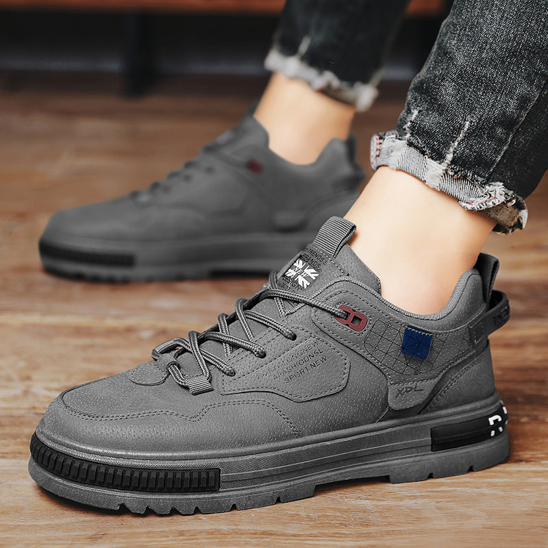 Bottines en tissu pour hommes structure technique - Haldorik