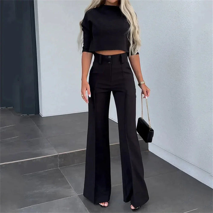 ALEXA - Ensemble top et pantalon chic