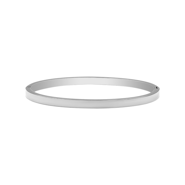 Element Gravure "Thin" Bracelet-jonc 14K plaqué or