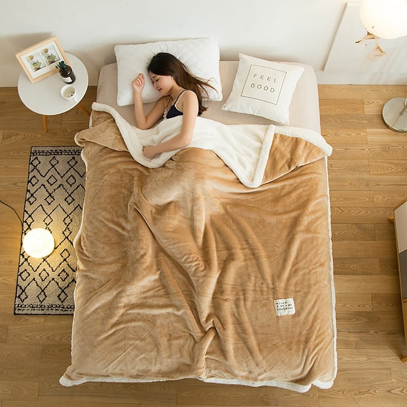 Couverture hiver luxueuse