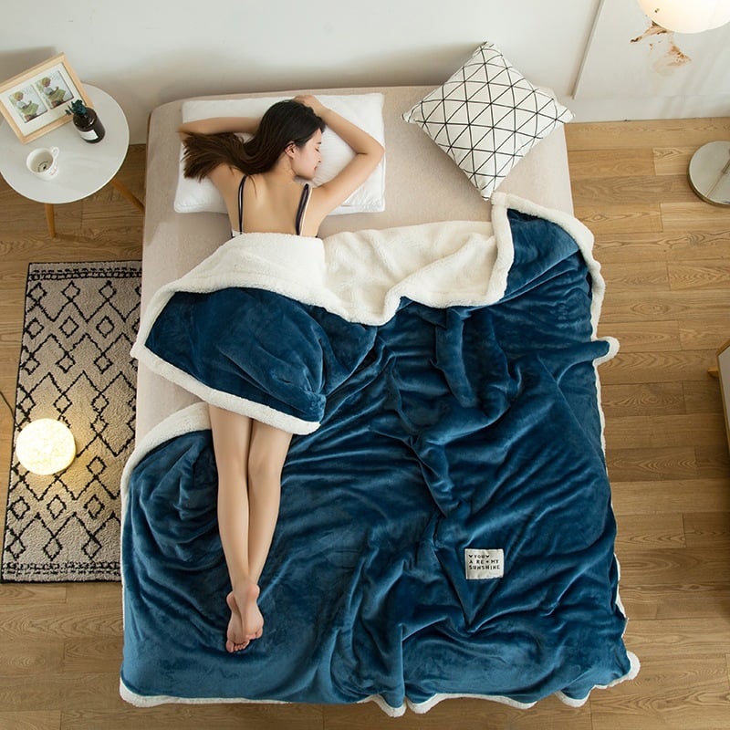 Couverture hiver luxueuse