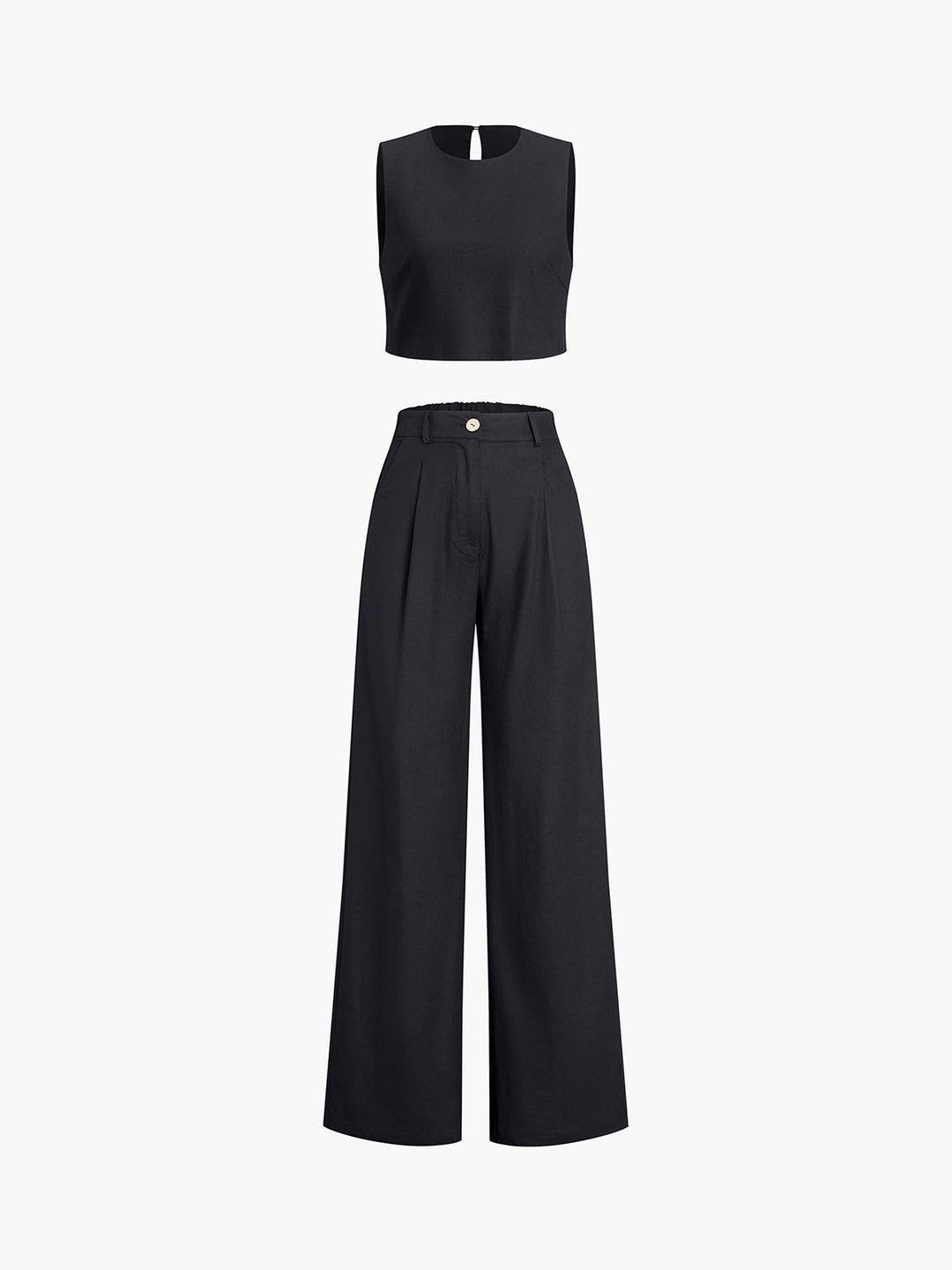 Esther - Ensemble pantalon deux pièces Boho