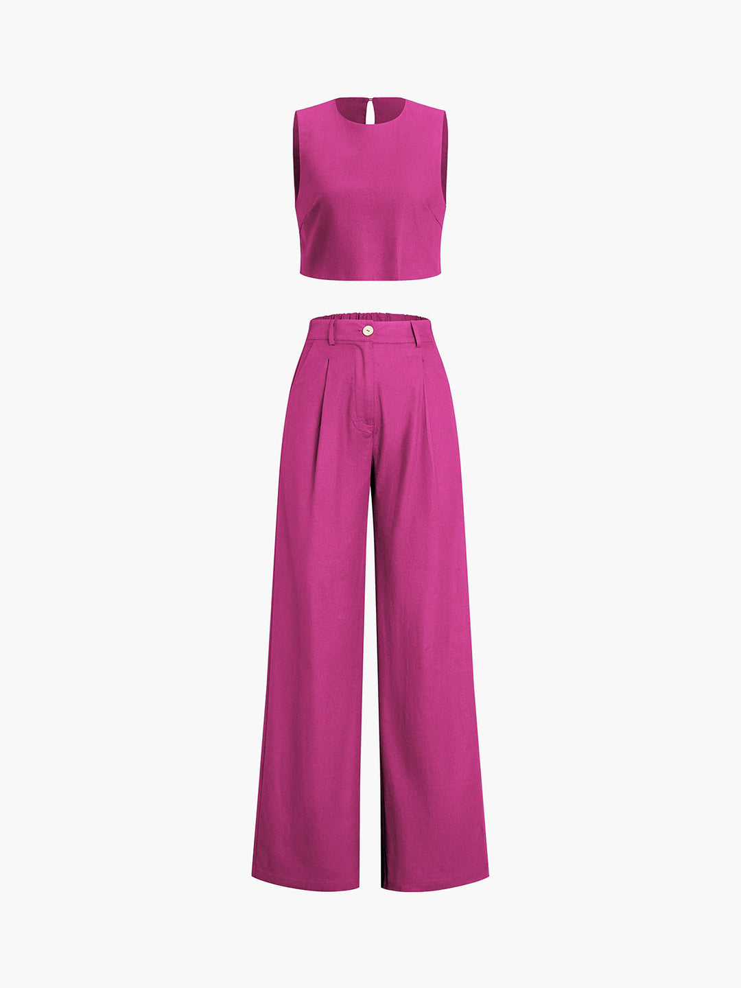 Esther - Ensemble pantalon deux pièces Boho