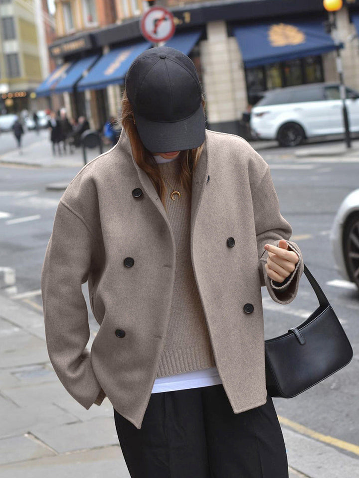 Vanessa - Veste oversized tendance avec boutons