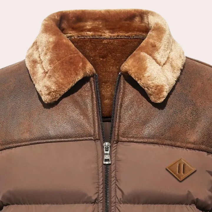 Veste d'hiver douillette de haute qualité pour hommes