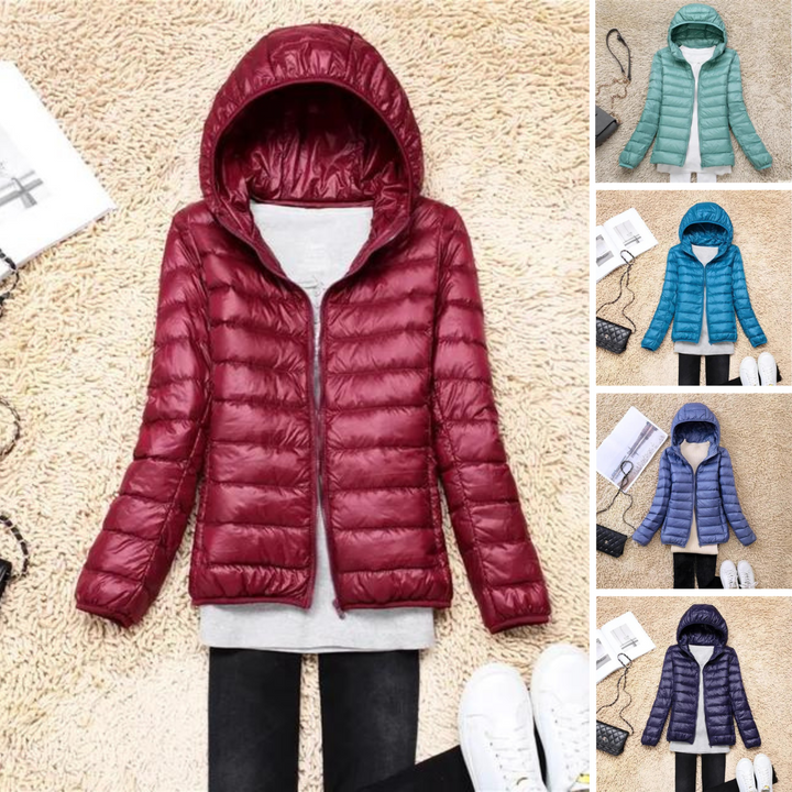 Veste matelassée légère avec capuche polyvalente - Nora