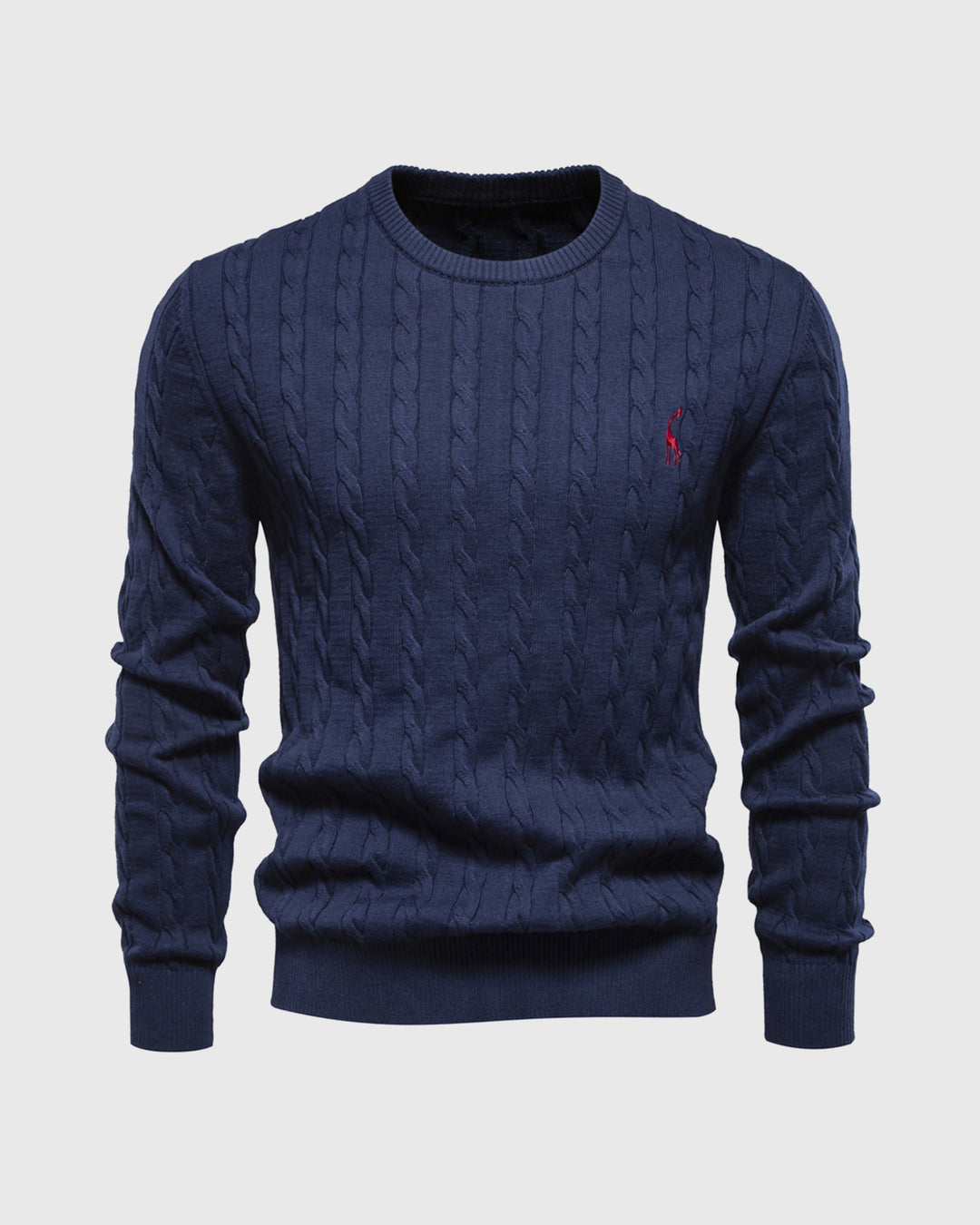 Pull en tricot tressé pour hommes - Lioren