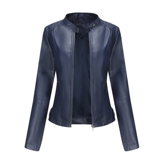 Gemma - Veste en cuir épique pour femme