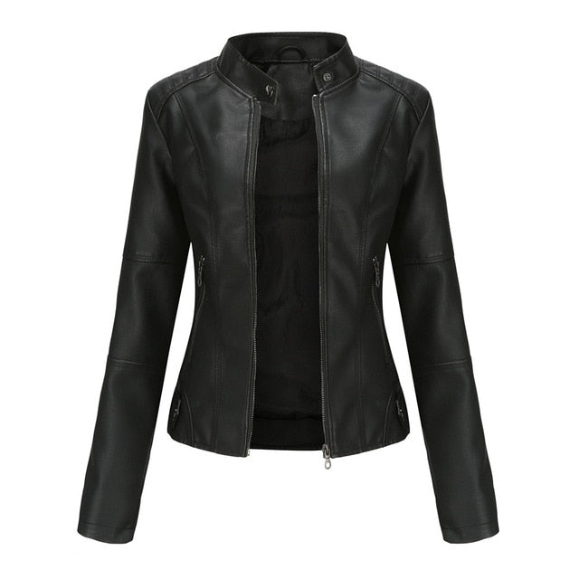 Gemma - Veste en cuir épique pour femme