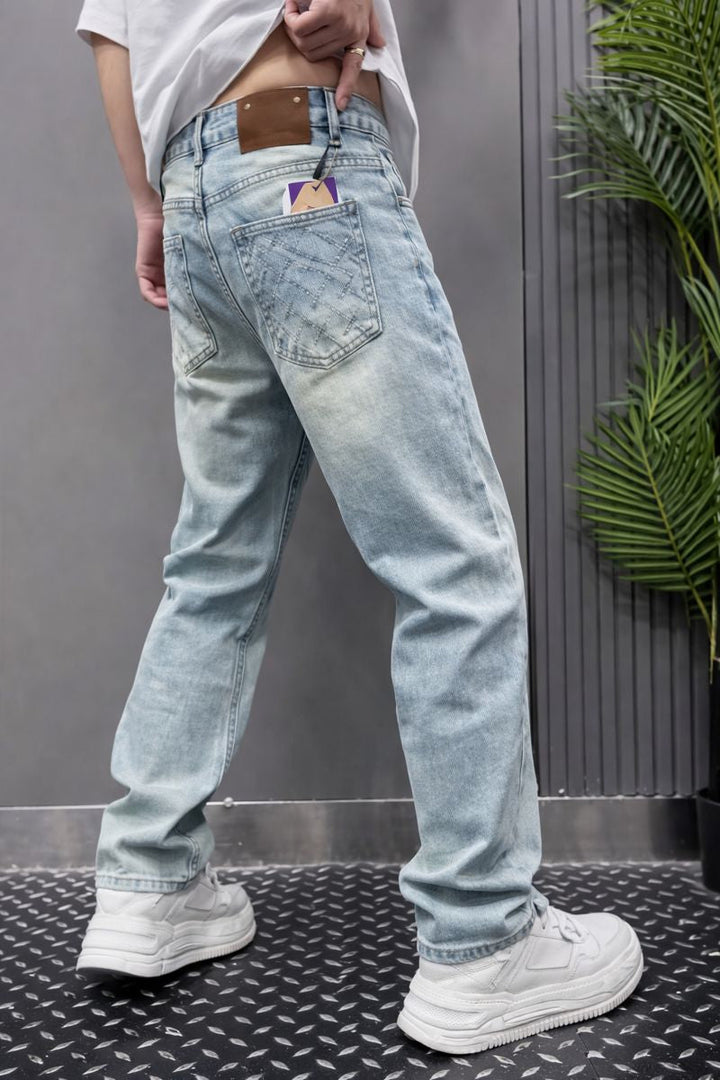 Pantalon droit ajusté pour hommes - Halvor