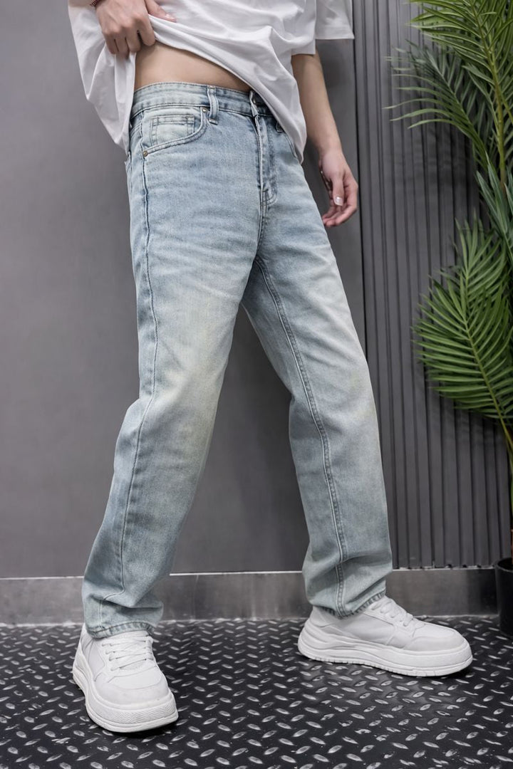 Pantalon droit ajusté pour hommes - Halvor