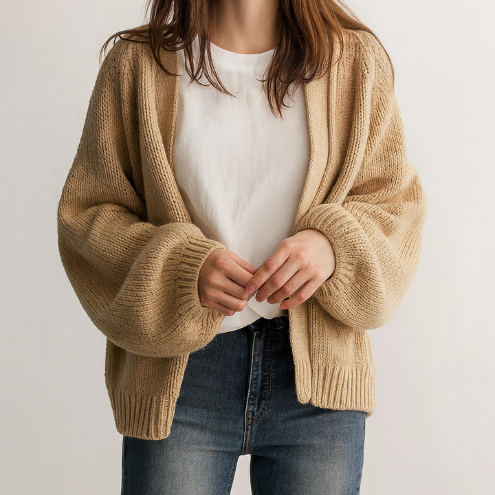 Cardigan en maille épaisse pour femmes - Robyn