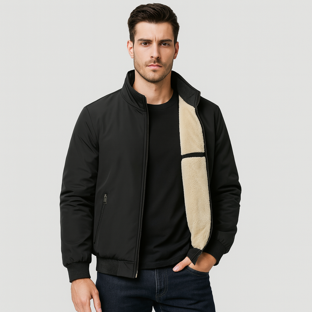Veste intérieure en polaire avec fermeture éclair pour hommes - Boaz