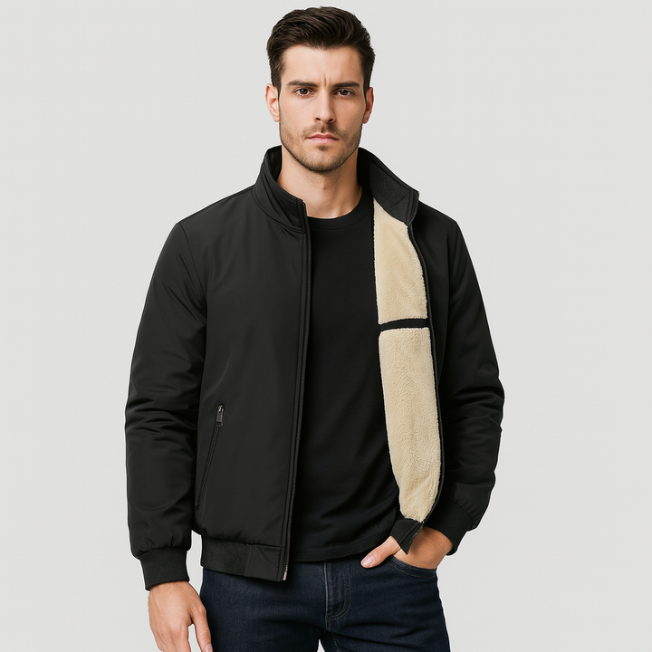 Veste intérieure en polaire avec fermeture éclair pour hommes - Boaz