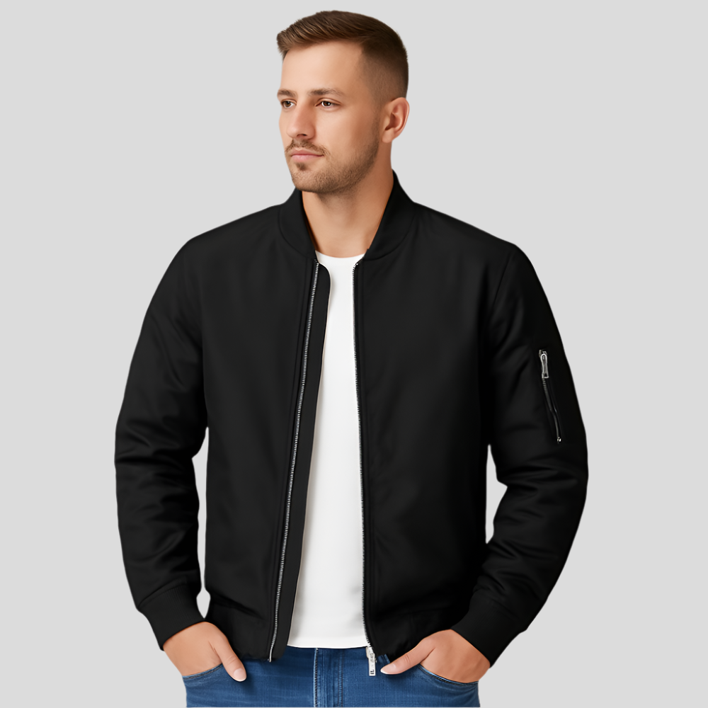 Blouson bombardier minimaliste pour hommes - Danilo