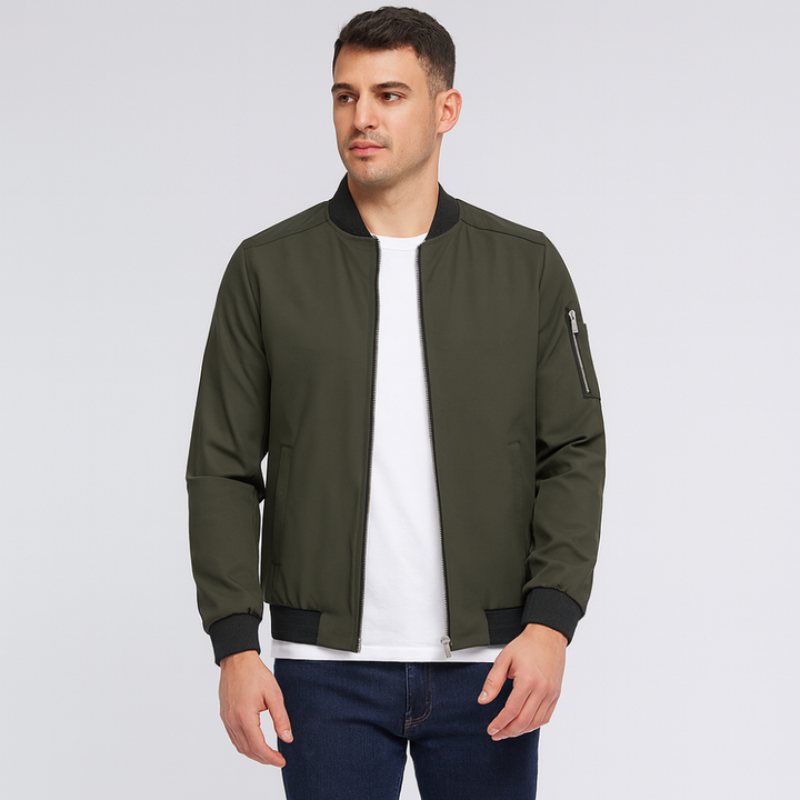 Blouson bombardier minimaliste pour hommes - Ken