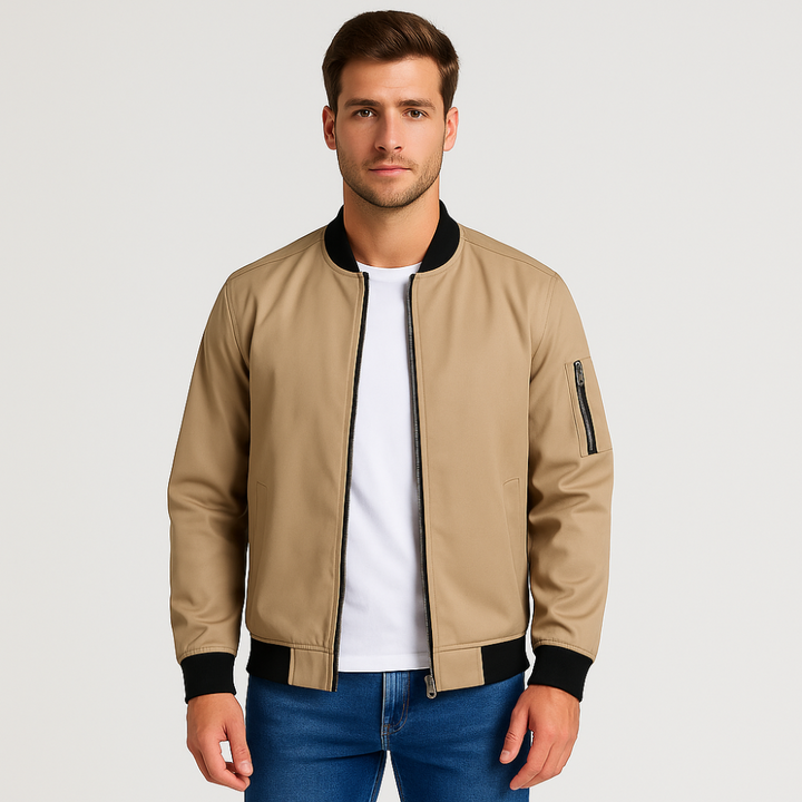 Blouson bombardier minimaliste pour hommes - Ken
