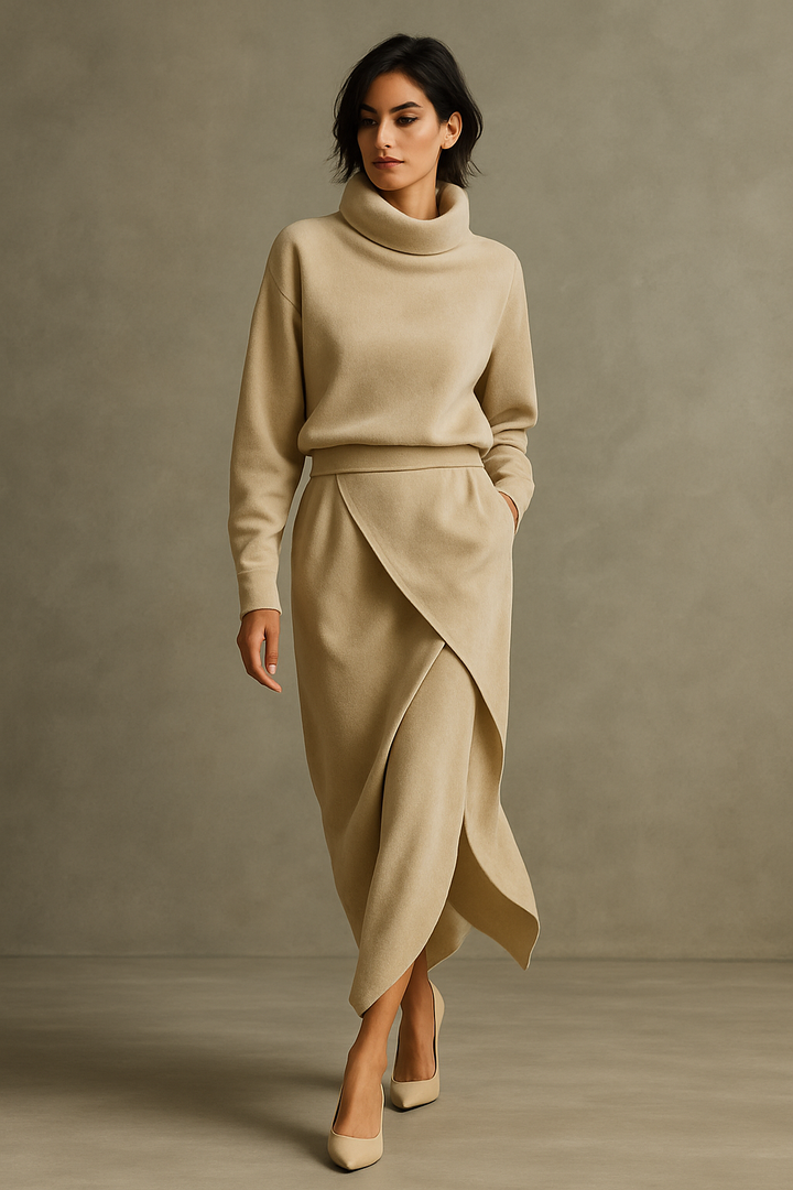 Robe élégante en daim pour femmes - Raelynn