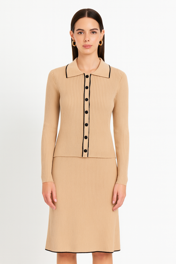Ensemble de jupes en tricot pour femmes - Maelis