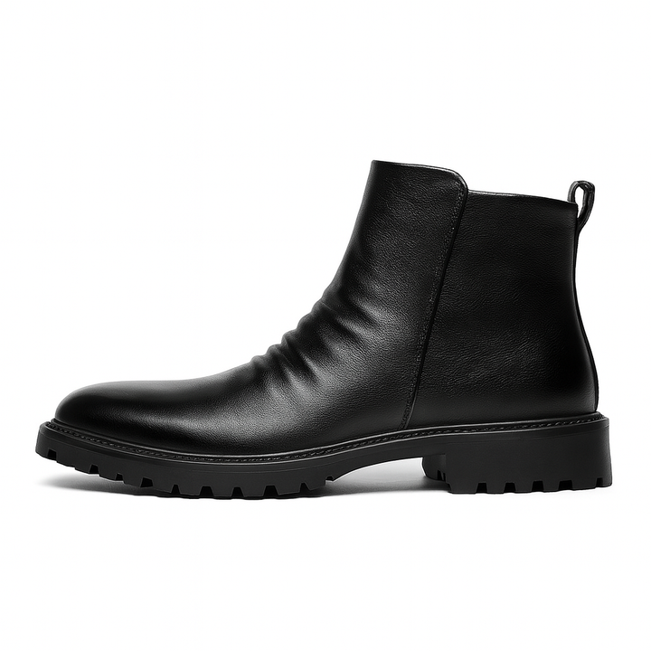 Bottines en cuir pour hommes - Larenzo