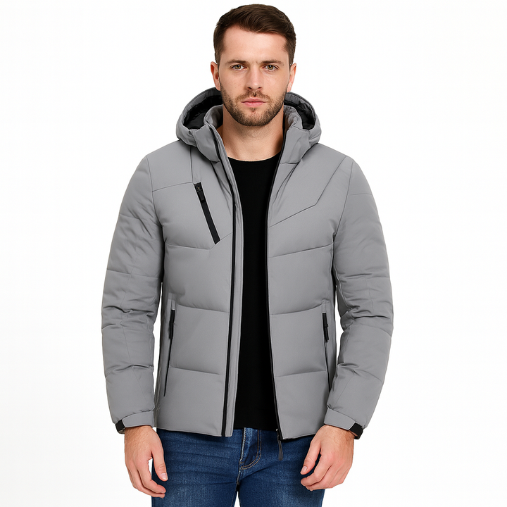Veste matelassée à capuche au design urbain - Narel