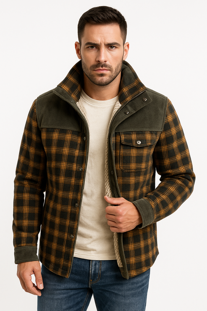 Chemise doublée pour homme - Harven