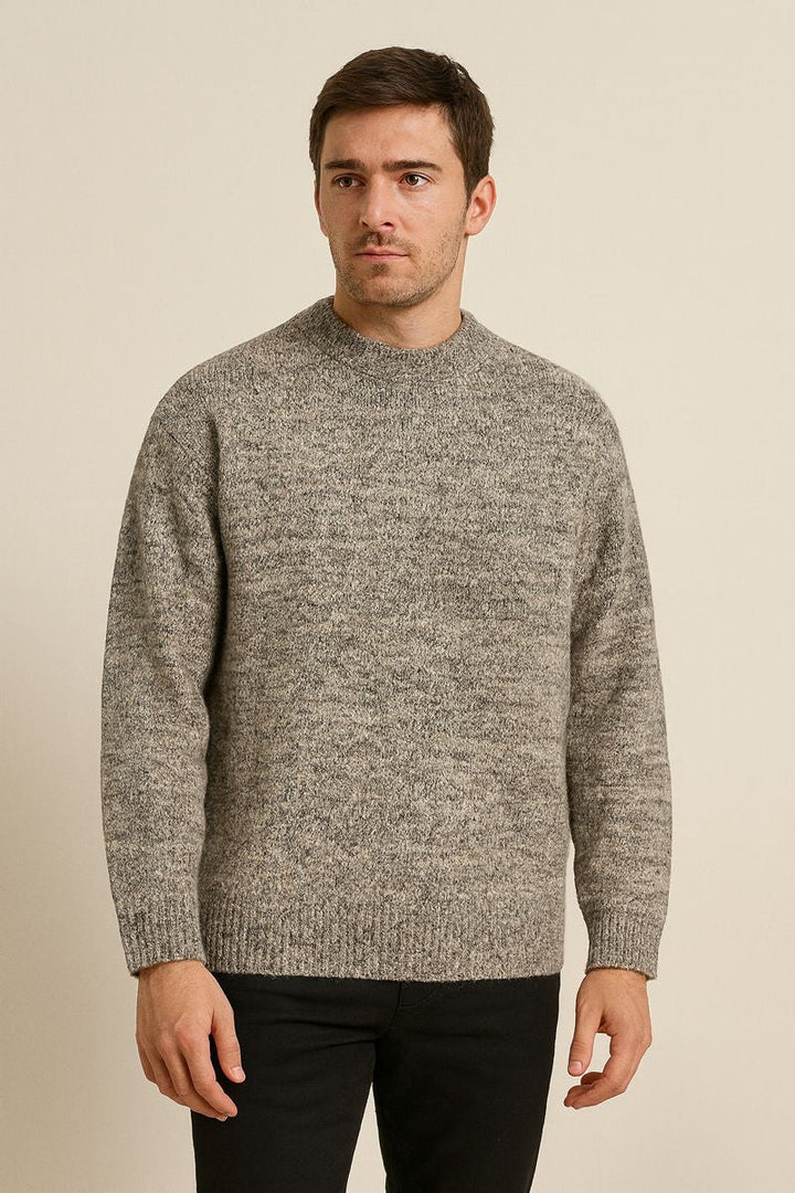 Pull décontracté en maille pour hommes - Eron