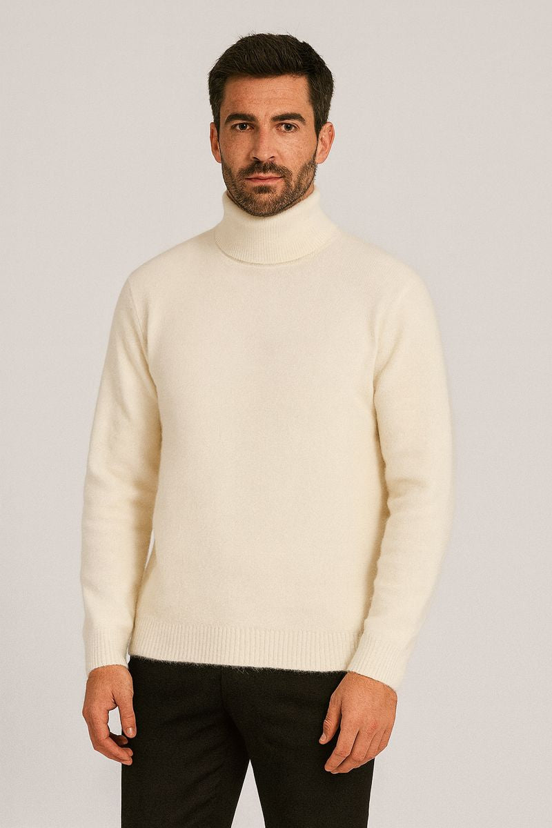 Pull en maille semi-transparente pour hommes - Noah