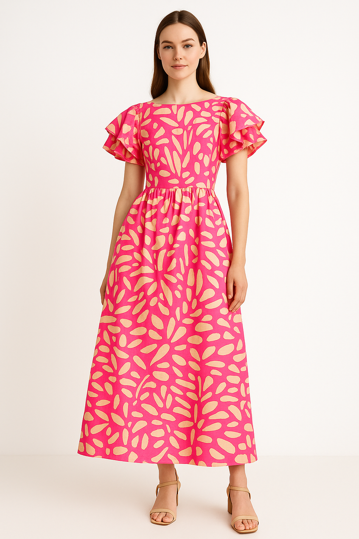 Robe longue à épaules dénudées femme - Adara