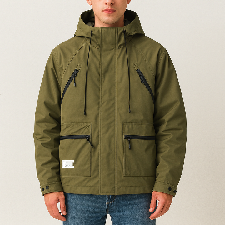 Veste technique à capuche pour hommes - Tomas