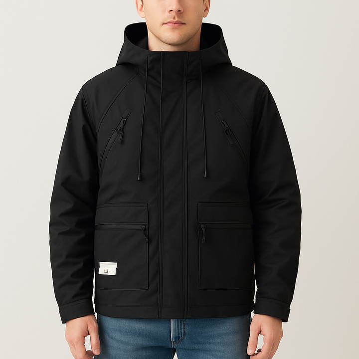 Veste technique à capuche pour hommes - Tomas