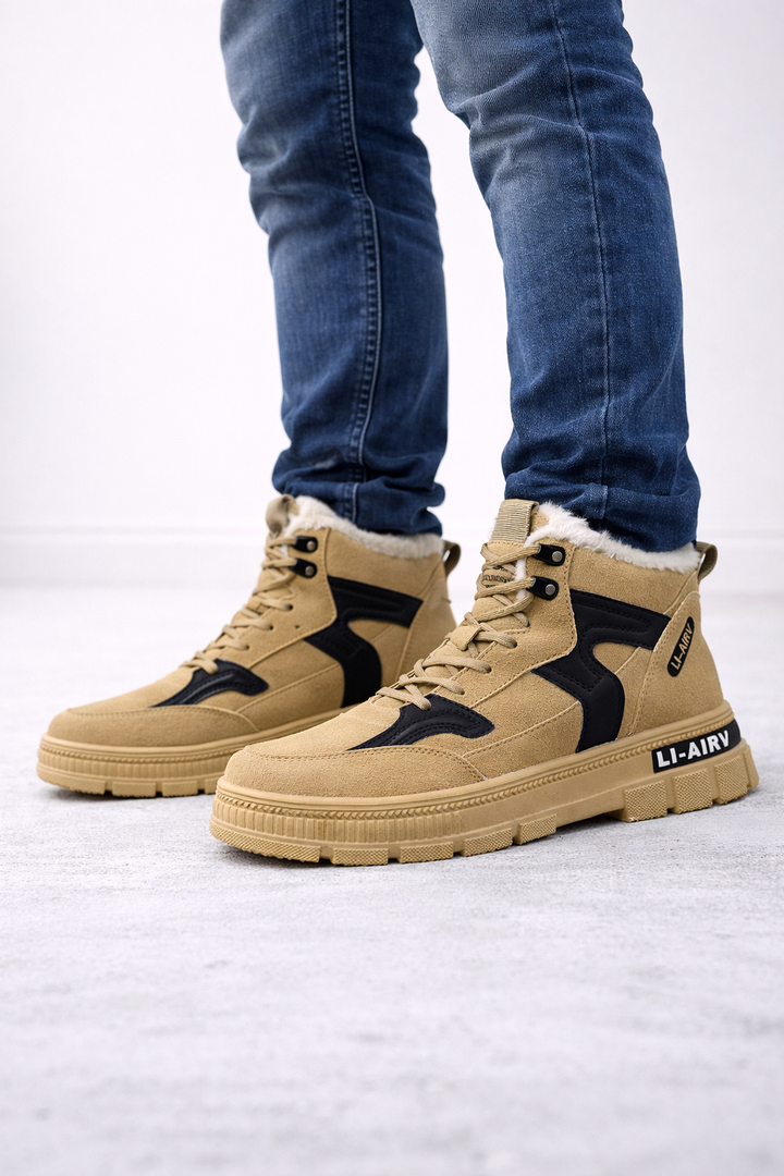 Bottines thermiques d'hiver pour hommes - Brakov