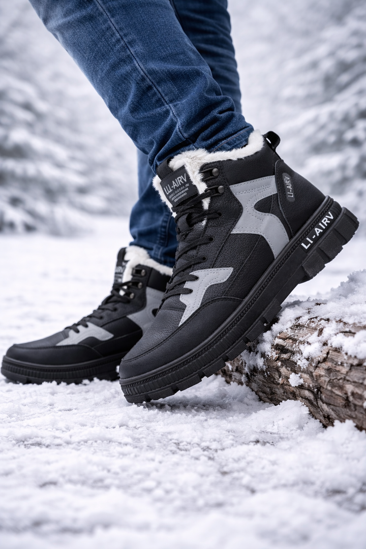 Bottines thermiques d'hiver pour hommes - Brakov