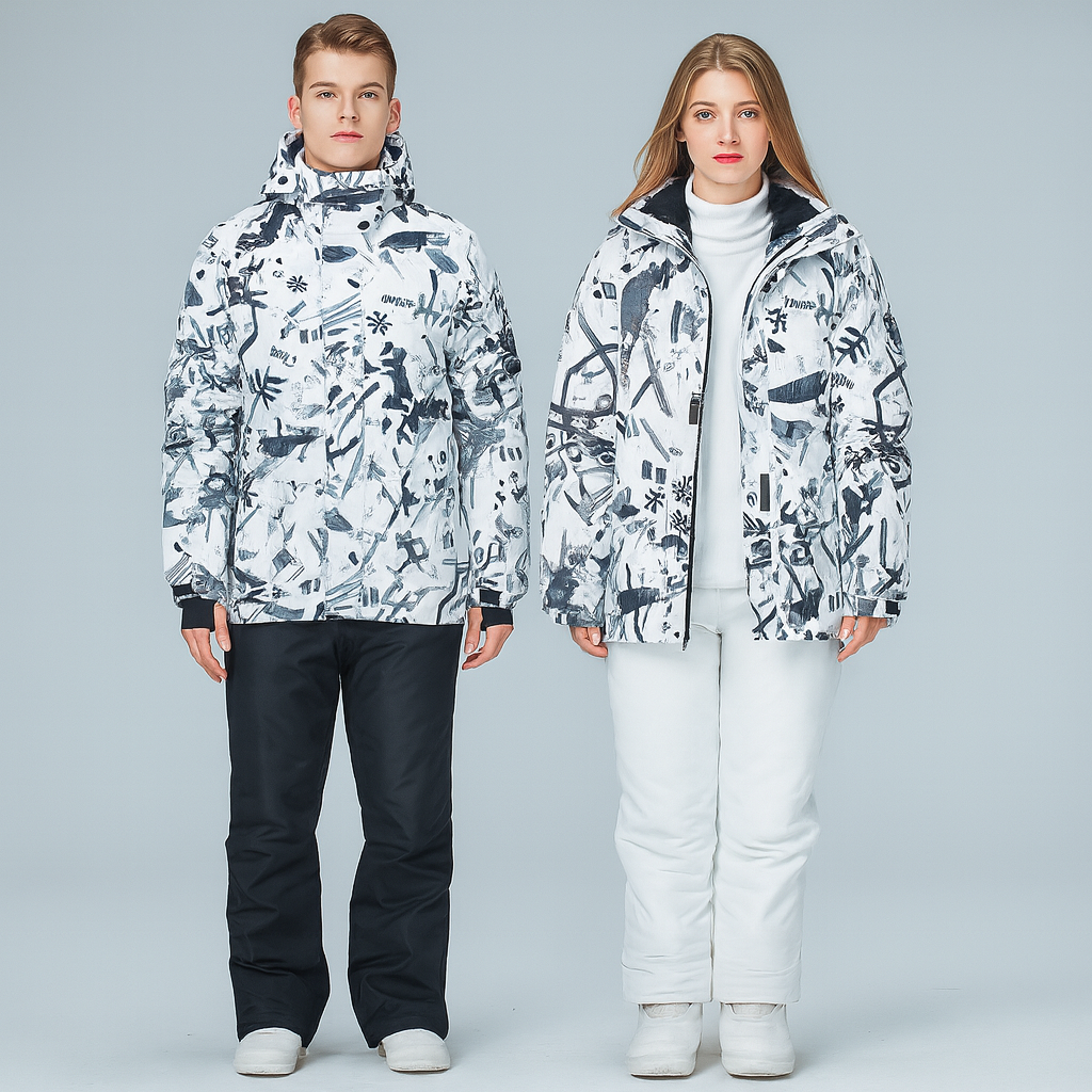 Combinaison de ski unisexe imperméable et coupe-vent - Nivor