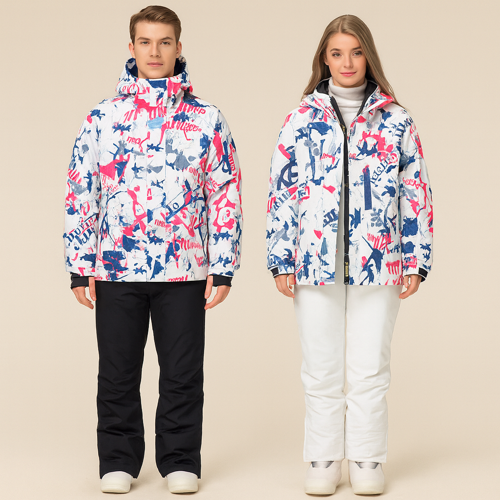 Combinaison de ski unisexe imperméable et coupe-vent - Nivor