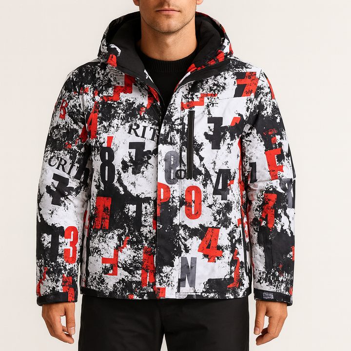 Combinaison de ski imperméable et coupe-vent pour homme - Einar