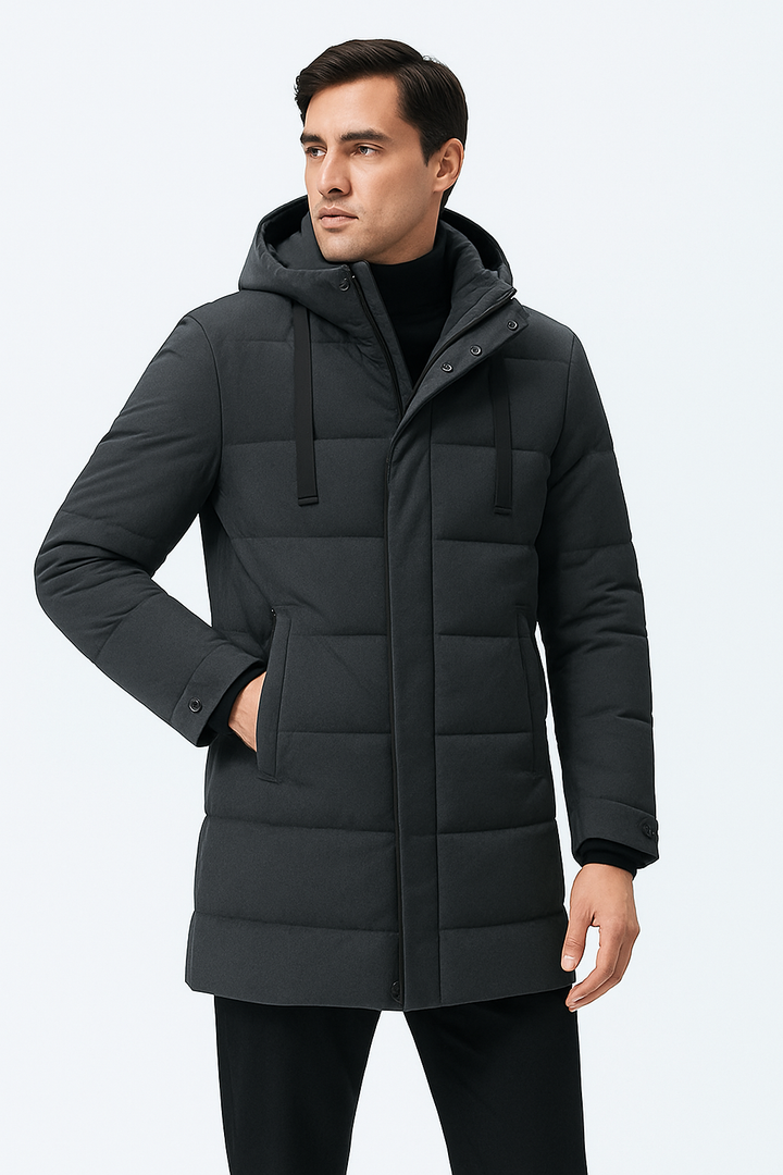 Manteau matelassé à effet thermique pour hommes - Elliot