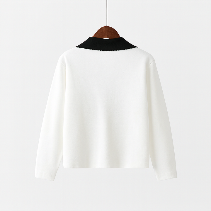 Veste courte structurée en maille - Irène