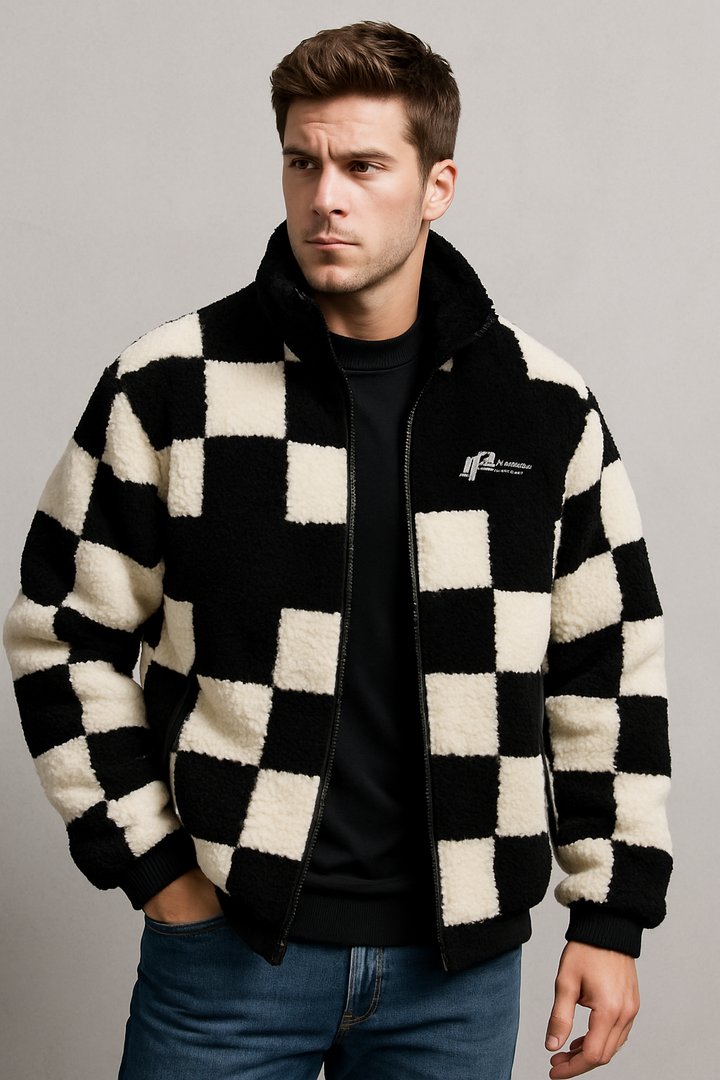 Veste d'hiver à effet polaire pour hommes - Davor