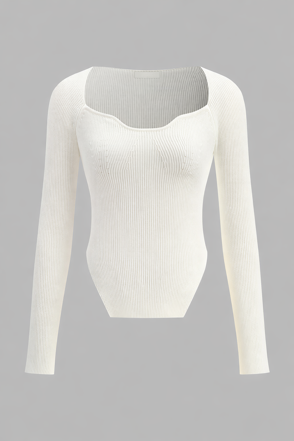 Top en maille à encolure en cœur pour femme - Brynhildr