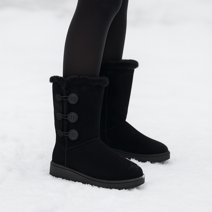 Bottines pour femmes à effet pelucheux - Narelle