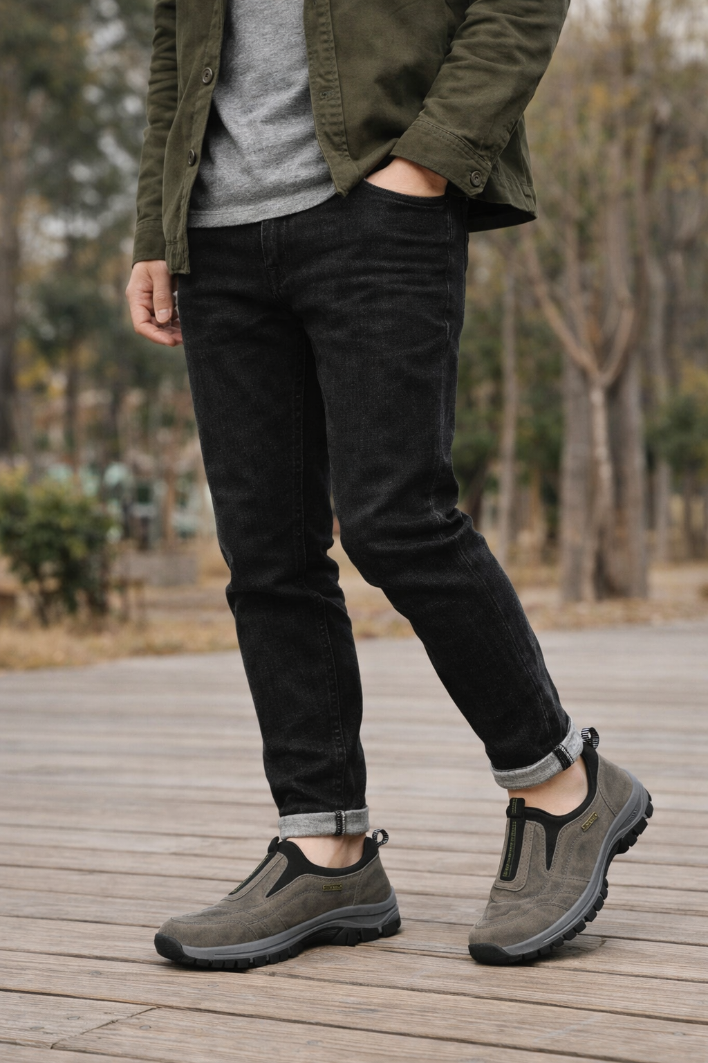 Chaussures de sport décontractées pour hommes - Hrothik